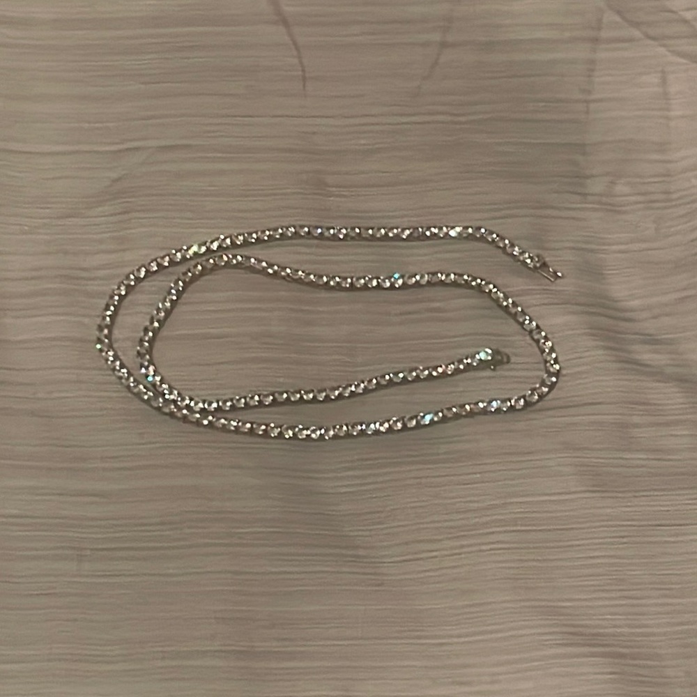 Lab Diamond Tennis Chain